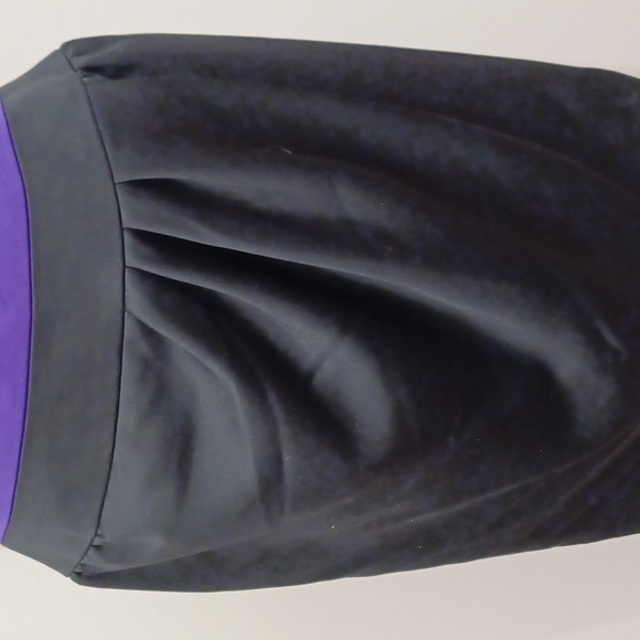 Victor Costa Strapless Satin Retro Striped Cocktail Dress NEW- Sz. 10 - Picture 8 of 9